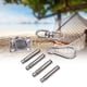 thumbnail image 4 of Ganchos para hamaca kit para colgar hamaca Rotate capacidad de 551 libras colgador de hamaca resistente colgador de gancho de suspensión juego de accesorios para hamaca para ANGGREK Otros, 4 of 8