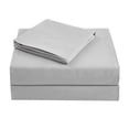thumbnail image 2 of Juego de SáBanas de 4 Piezas de Microfibra Supersuave de FáCil Cuidado, Gris , Liso, 2 of 7