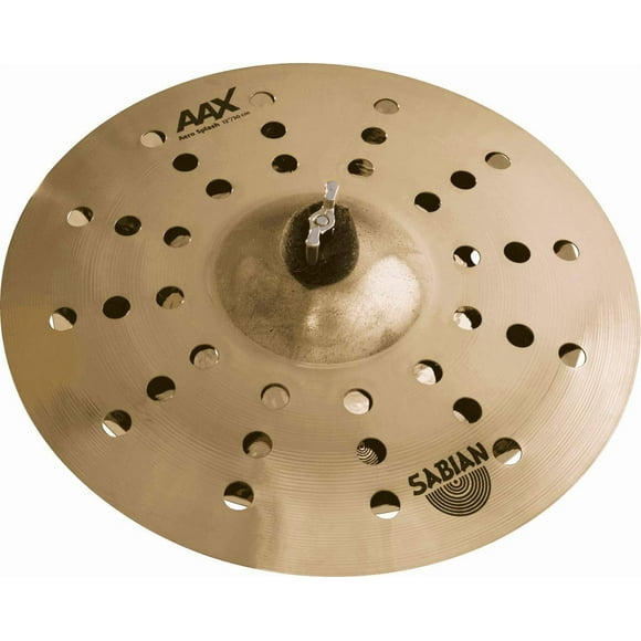 Mini Monster Stack Brilliant de Cymbal Sabian, 12 pulgadas, AAX Aero Splash, más de 10 pulgadas, AA, Mini China Santa