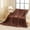 Coffee, variant on Up to 65 off!Yyuenw 39×59 inches Fleece Blanket - 3D Jacquard Decorative Brown Throw Blankets for Couch & Bed, Soft and Cozy Warm Plush Fluffy Blanket All Seasons Suitable