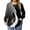 Dark Gray, variant on Women's Plus Size Tops, Long Sleeve Round Neck Flowy Tunic, Casual Loose Blouse (Sizes L-5X)