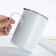 thumbnail image 2 of Botellas de café de acero inoxidable de 400 ml, tazas de café con tapa sellada, pajitas y cepillos de limpieza, tazas de viaje de café portátiles frías y calientes, té, Shuxiu Wang 9024719202099, 2 of 5