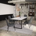 thumbnail image 2 of GAVIN EXTENSION DINING TABLE BLACK, 2 of 8