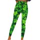 thumbnail image 2 of TaTaai St Patrick's Day Graphic Elastic Non-see-through Women Compression Fit Yoga Leggings High Waisted Breathable Athletic Workout Running Casual Full Length Pants Gift, 2 of 7
