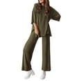 thumbnail image 1 of Conjunto de Chándal PRETTYGARDEN de Dos Piezas para Mujer Verde Militar Talla S, 1 of 7