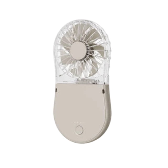 BotaniNest Portable Transparent Folding Fan Lightweight And Fits Easily In A Ergonomic Design For Effortless Grip.