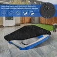 thumbnail image 4 of iCOVER Pedal Boat Cover, Fits 3 or 5 Person Paddle Boats Water Proof Heavy Duty Paddles Cover, Black, 4 of 7