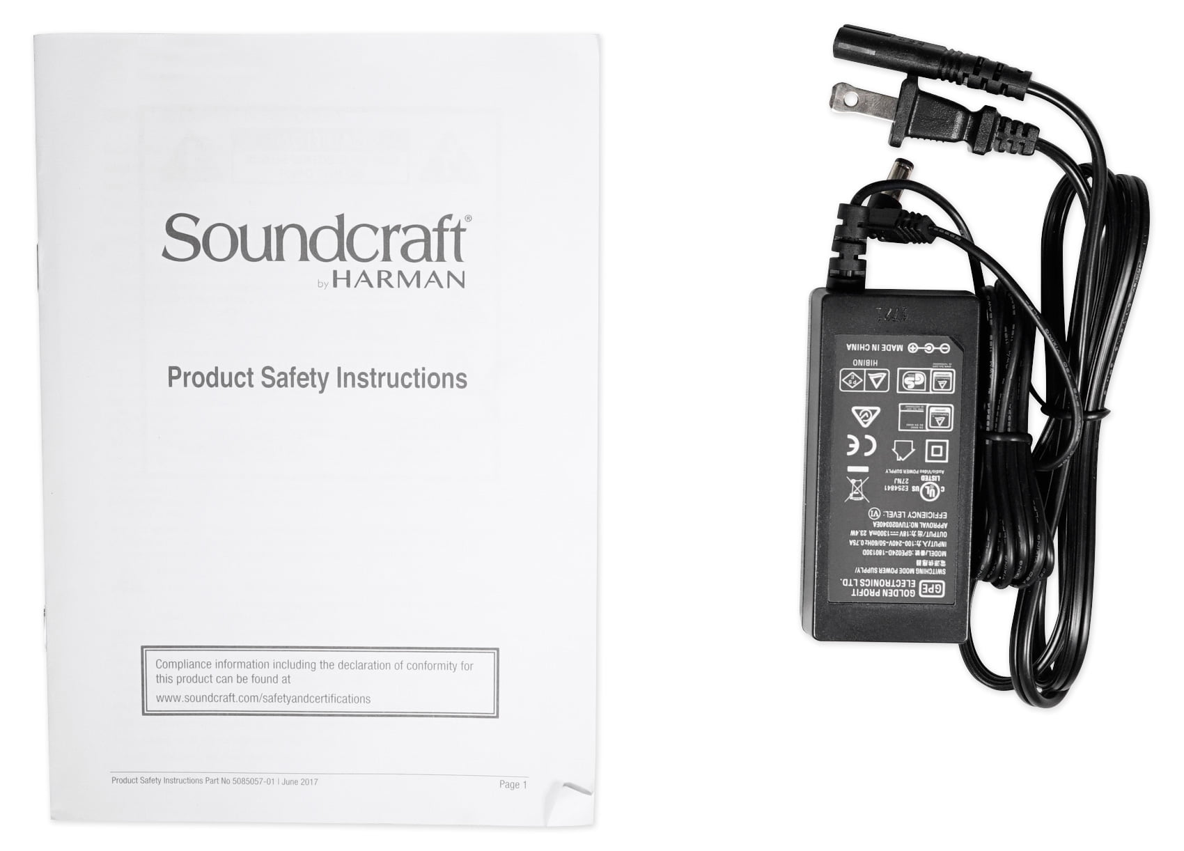 Soundcraft 4-Person Podcast Podcasting Recording Kit w/Mics+Stands