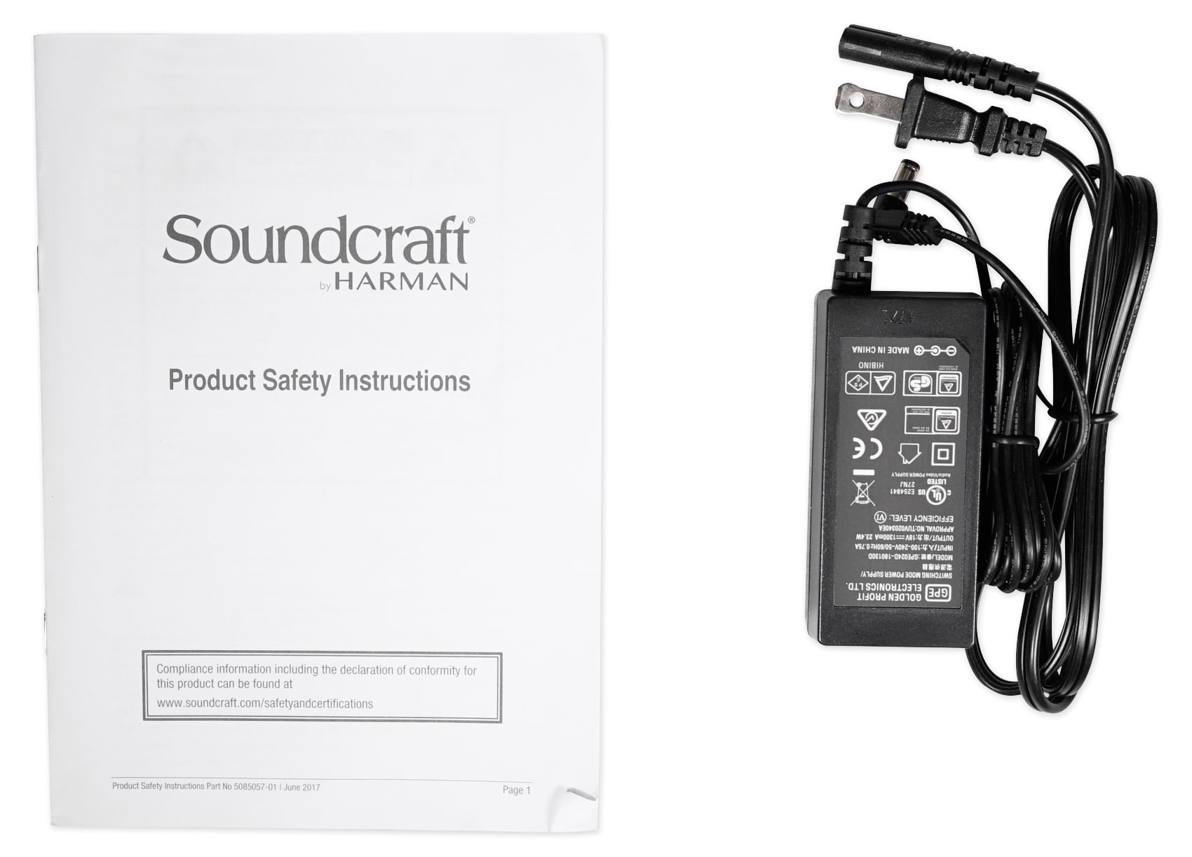 Soundcraft 4-Person Podcast Podcasting Recording Kit w/Mics+Headphones+Tripods