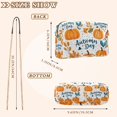 thumbnail image 4 of FORMRS Women Crossbody Purse with Chain Strap Vegan Leather Shoulder Handbag, Pumpkins Pattern, 4 of 7