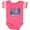 Football Pink and White, variant on Inktastic ALS Awareness Ribbon Boys or Girls Baby Bodysuit