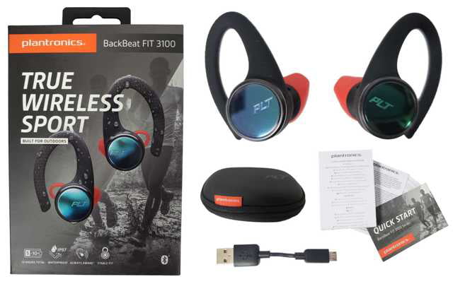 plantronics backbeat fit 3100 true wireless sports earbuds
