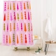 thumbnail image 1 of Society6 Doodle By Meg Tree Print Shower Curtain 71" x 74", 1 of 3