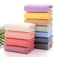 thumbnail image 3 of Nvzi Toalla de baño de lujo, toalla de algodón ultrasuave, toalla altamente absorbente, incluye 1 toalla de baño de 27,5 x 55 pulgadas, color rosa., 3 of 5