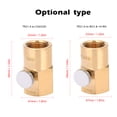 thumbnail image 4 of Adaptador de cilindro de CO2 para el hogar de latón conector de botella de agua de soda de transformación, 4 of 7