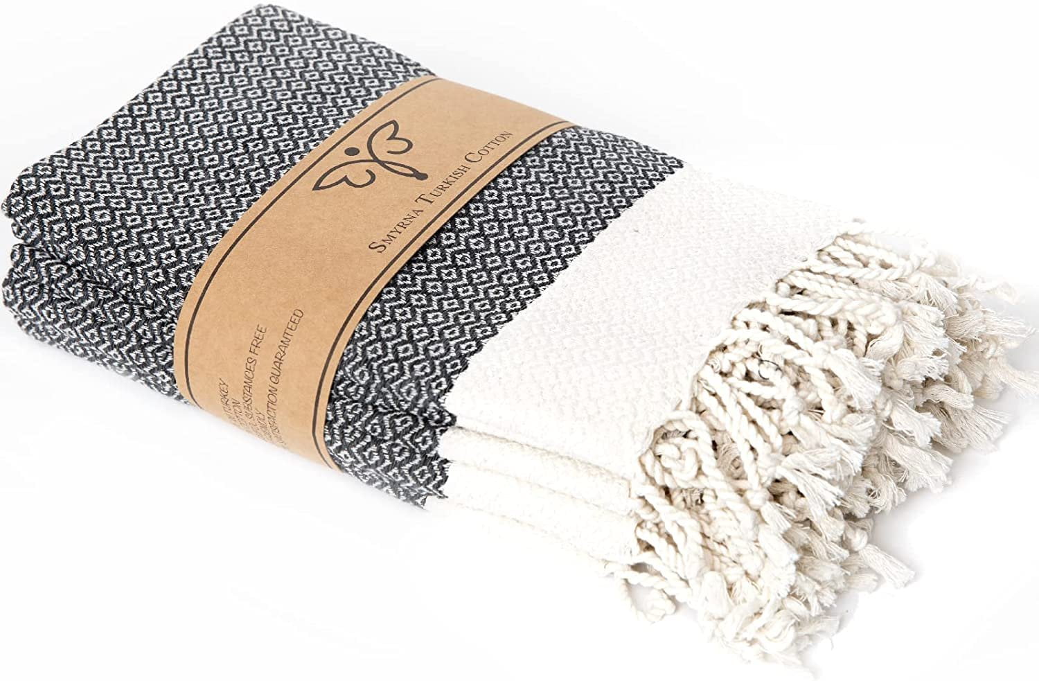 Smyrna Original Turkish Cloth Napkins Set of 6 100 Cotton, 18 x 18