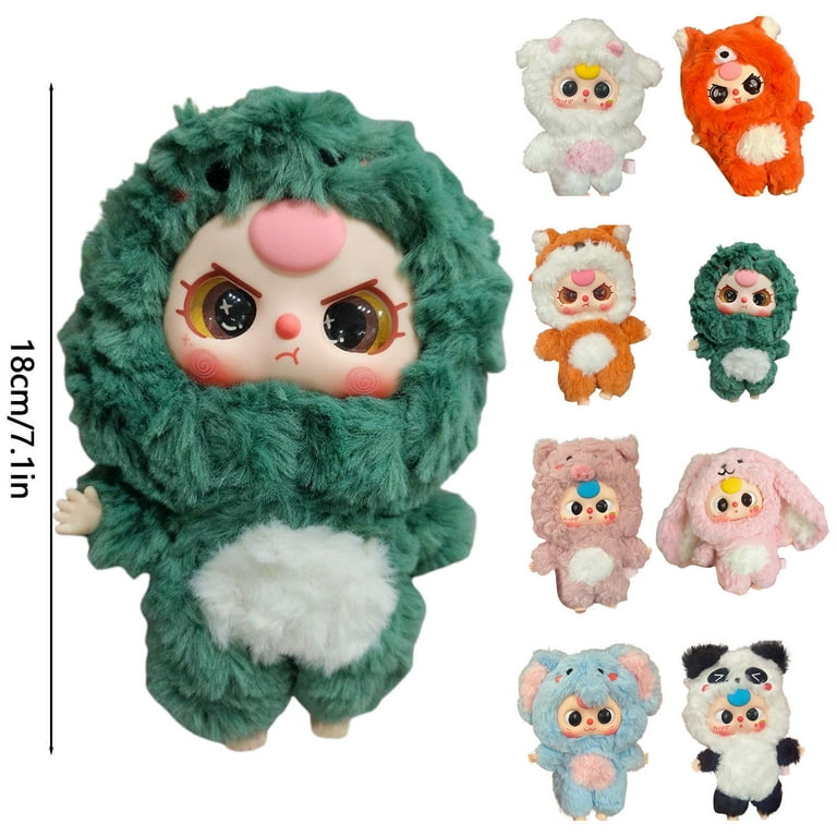 Baby Three V3 Plush Blind Box Cute Vinyl Face Plush Mysterious Surprise  Figure Collection Model Kawaii Guess Doll Toy Gifts - AliExpress