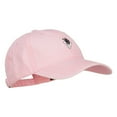 thumbnail image 5 of Border Collie Head Embroidered Washed Cap - Pink OSFM, 5 of 5