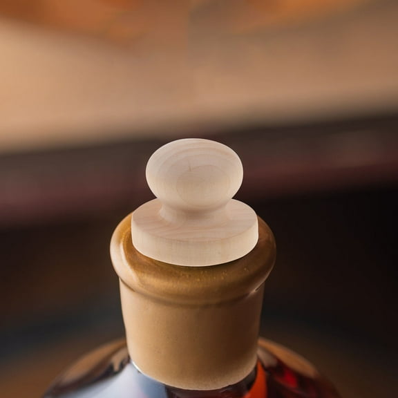 6 Pcs Cookie Stamp Solid Wood Round Handle Seal Chic Handles Practical