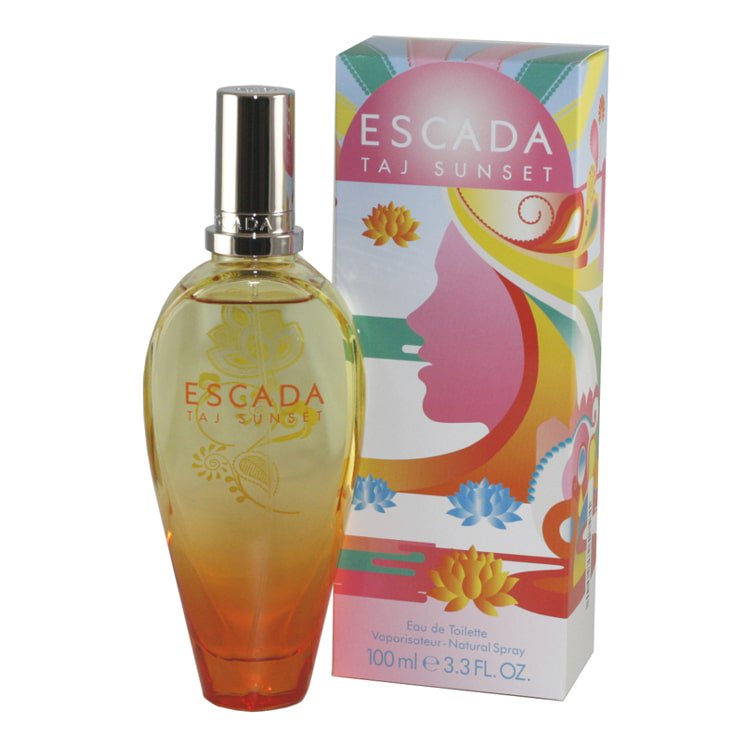 Escada Taj Sunset Eau de Toilette Perfume for Women 3.3 oz