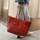 thumbnail image 3 of Back to School Saving! Feltree Shoulder Bags Ladies Satchel Fashion High Capacity Leather Handbag Single Shoulder Tote-bag,Wine, 3 of 3