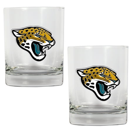 Jacksonville Jaguars 14oz. Rocks Glass Set - No Size