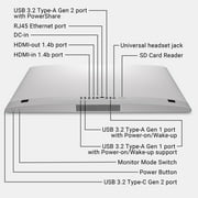 Dell 27 All-in-One Desktop EC27250 27 FHD Display Intel Core i5-1334U 16GB RAM 512GB NVMe SSD White