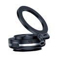 thumbnail image 3 of Soporte universal para teléfono de coche, giratorio 360 degree, de aleación de aluminio. Negro, 3 of 9