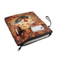 thumbnail image 2 of HELLHERO Rooster Pumpkin Zipper Bag Gift Protector Wrap Bag with Book Protection Polyester Fabric Reusable for Friend 8.66 x 11.42, 2 of 8