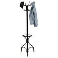 thumbnail image 2 of Costway Metal Coat Hat Rack Organizer Clothes Hanger Hooks Tree Stand Umbrella Holder, 2 of 9