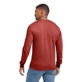 thumbnail image 7 of Hanes Men's Originals French Terry Cloth Henley Tee with Long Sleeves, Sizes S-3XL, 7 of 7
