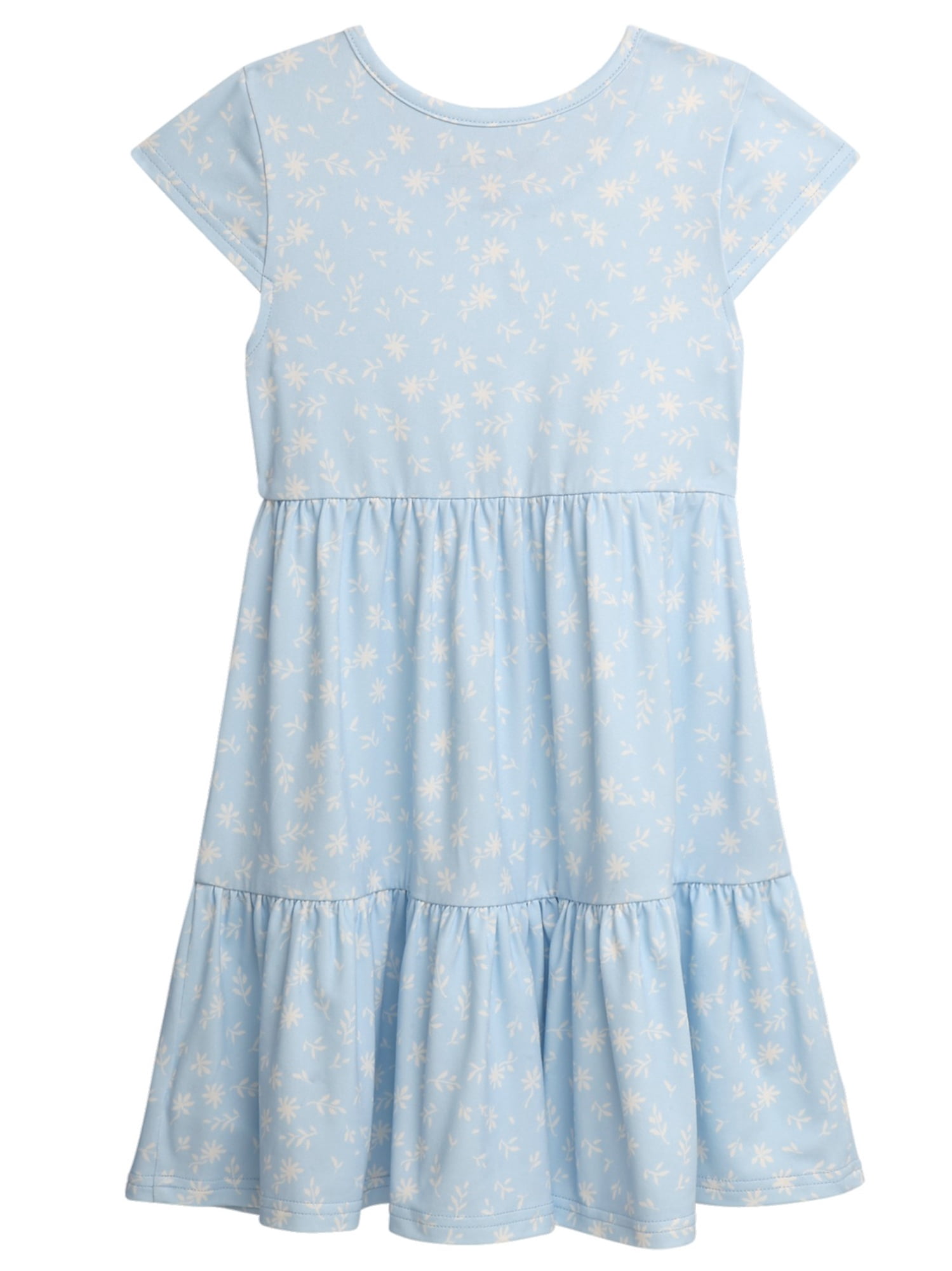 Jessica Simpson Girls' Two Pack Knit All-over Print Dress Set, Sizes 4-16