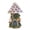 B, variant on Mushroom House Garden Statues Solar Garden House Outdoor Figurine Lights,Resin Handicraft Courtyard Home Decoration for Patio,Yard,Balcony Birthday Gifts for Mom Women
