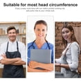 thumbnail image 3 of ADDHAT 2Ud Chef Beret Hat De Negro Para Cocina Restaurantes Y Catering, 3 of 6