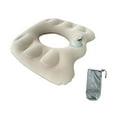 thumbnail image 2 of Serenable Inflatable Chair Cushion Hemorrhoid Cushion Breathable Ergonomic Hollow Chair Pad Seat Cushion for Long Sitting Workplace Car Beige, 2 of 10