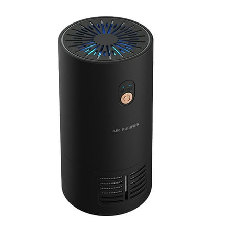 Air Purifier for Home and Car Portable USB Powered Mini Air Cleaner with HEPA Filter for Smoke Dust Pollen Pet Dander Odor Elimination Black