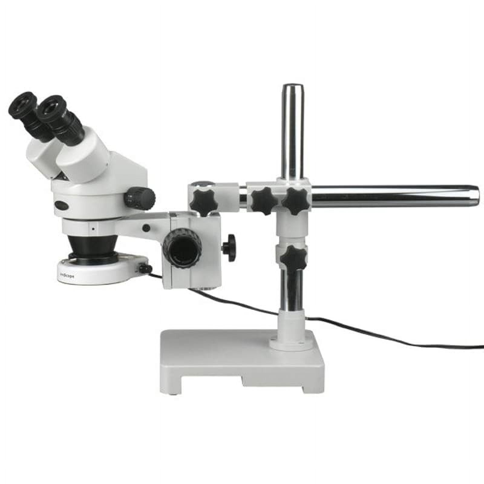 AmScope SM-2T Professional Trinocular Stereo Zoom Microscope, WH10x Eyepieces, 7X-45X Magnification, 0.7X-4.5X Zoom Objective, Upper an 並行輸入品 : AmScope SM-2TX-DK Professional Trinocular Stereo Zoom