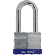 Brinks Laminated Steel Boron Long Shackle Padlock