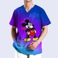thumbnail image 5 of Blusa para hombre y mujer, uniforme médico quirúrgico, estampado de Disney Mickey Mouse, ropa de farmacia, accesorios de enfermera de hospital, bata, 5 of 5