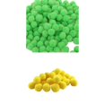 thumbnail image 2 of Lote de 2 pompones de pelusa hechos a mano en colores , verde Sunnimix 100 bolas de pompones, 2 of 8
