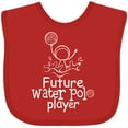 thumbnail image 3 of Inktastic Future Water Polo Player Boys or Girls Baby Bib, 3 of 4