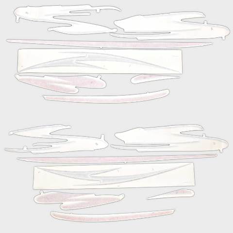 Four Winns Boat SS Decal 055-3162 | Horizon 220 Red (Kit)