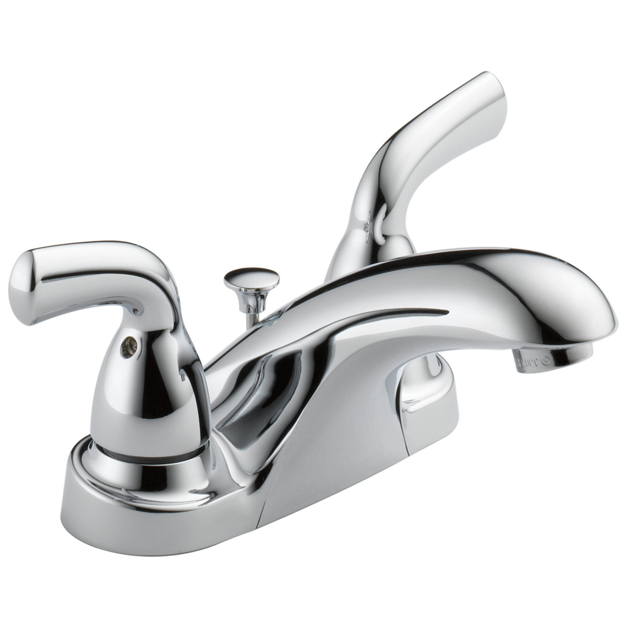 Delta Foundations Two-Handle Bathroom Faucet, Chrome