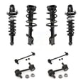 thumbnail image 1 of Transit Auto Front Rear Complete suspension Strut & TQ sway Bar Link Kit (8Pc) for Car 2003-2006 Toyota Corolla - Left Right Side (Driver Passenger) KSS-107864, 1 of 2