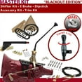 thumbnail image 1 of American Shifter  C6 Shifter Kit Black 12 in. E Brake Cable Clamp Clevis Trim Kit Dipstick for F087C, 1 of 1
