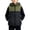 Army Green, variant on Boys Puffer down Vest Toddler Kids Hooded Full Zip Sleeveless Jacket Color Block Windproof Quilted Winter Coat(Red,10-11 Years)
