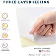 thumbnail image 2 of 8 Pcs Tapis de Protection contre les Rayures pour Chat Poteau de Protection pour Meubles Canapé 45x30cm, 2 of 8