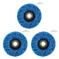 thumbnail image 4 of QualitChoice Sanding Wheel Polishing Paint Rust Grinding Inner Hole Tools for Angle Grinder Wood Metal Buffing Car Accessories #100 blue 3Set, 4 of 6