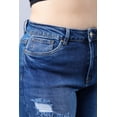 thumbnail image 4 of Jeans skinny con strech /Tallas Extras, 1061 (Mezclilla Medio) azul 44, 4 of 6