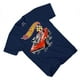 thumbnail image 3 of Camiseta Hot Wheels de manga corta para niños, azul marino, talla L, 3 of 7